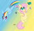 Size: 1280x1180 | Tagged: safe, artist:saliantsunbreeze, fluttershy, rainbow dash, pegasus, pony, chibi, cute