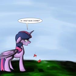 Size: 1024x1024 | Tagged: safe, artist:geneticanomaly, rainbow dash, twilight sparkle, twilight sparkle (alicorn), alicorn, pegasus, pony, female, lesbian, mare, shipping, solo, tumblr, twidash