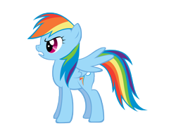 Size: 10000x8000 | Tagged: safe, artist:alexpony, rainbow dash, pegasus, pony, .psd available, absurd resolution, angry, simple background, solo, spread wings, transparent background, vector