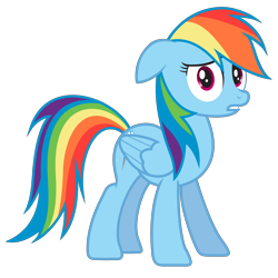 Size: 6000x6000 | Tagged: safe, artist:hi52utoday, rainbow dash, pegasus, pony, .ai available, absurd resolution, simple background, solo, transparent background, vector