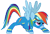 Size: 7500x5031 | Tagged: safe, artist:maximillianveers, rainbow dash, pegasus, pony, absurd resolution, goggles, simple background, solo, transparent background, vector, wonderbolts uniform