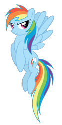 Size: 594x1190 | Tagged: safe, artist:littlehybridshila, rainbow dash, pegasus, pony, female, mare, simple background, solo, transparent background