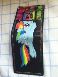 Size: 720x960 | Tagged: safe, rainbow dash, custom, irl, merchandise, photo, wallet