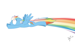 Size: 1920x1080 | Tagged: safe, artist:stuhp, rainbow dash, pegasus, pony, blue coat, colorless, female, mare, multicolored mane, solo