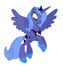 Size: 714x810 | Tagged: safe, edit, editor:proto29, princess luna, alicorn, pony, flying