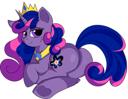 Size: 1280x1000 | Tagged: safe, artist:rainbowtashie, princess cadance, princess celestia, princess luna, twilight sparkle, twilight sparkle (alicorn), oc, oc:queen galaxia, alicorn, pony, alicorn oc, alicorn princess, butt, commissioner:bigonionbean, crown, cutie mark, extra thicc, female, flank, fusion, fusion:queen galaxia, horn, jewelry, mare, plot, regalia, simple background, thicc ass, transparent background, wings, writer:bigonionbean