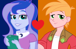 Size: 866x554 | Tagged: safe, artist:themexicanpunisher, big macintosh, princess luna, vice principal luna, equestria girls, female, heart, lunamac, male, shipping, shipping domino, straight, this will end in jail time