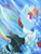 Size: 1300x1700 | Tagged: safe, artist:sonadow-uke, rainbow dash, pegasus, pony, clothes, solo, swimming, underwater