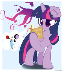 Size: 852x938 | Tagged: safe, artist:carligercarl, rainbow dash, twilight sparkle, twilight sparkle (alicorn), alicorn, pegasus, pony, bandana, book, pixel art, self defense