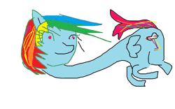 Size: 846x529 | Tagged: artist needed, safe, rainbow dash, pegasus, pony, female, mare, quality, solo