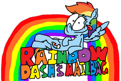 Size: 726x485 | Tagged: safe, rainbow dash, pegasus, pony, female, mare, rainbowdashsmailbag, simple background, solo, transparent background