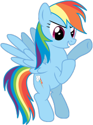 Size: 3771x5044 | Tagged: safe, artist:axemgr, rainbow dash, pegasus, pony, simple background, solo, transparent background, vector
