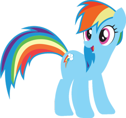 Size: 900x839 | Tagged: safe, artist:alan-francisco, rainbow dash, pegasus, pony, female, mare, open mouth, simple background, solo, transparent background