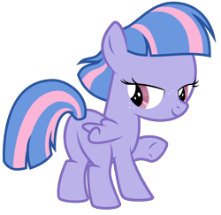 Size: 6378x6209 | Tagged: safe, artist:sollace, wind sprint, pegasus, pony, common ground, .svg available, bedroom eyes, butt, female, filly, foal, freckles, looking back, plot, raised leg, simple background, solo, solo female, transparent background, vector