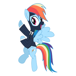 Size: 4500x4500 | Tagged: safe, artist:shadyhorseman, rainbow dash, pegasus, pony, absurd resolution, high five, solo, spy, team fortress 2