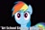 Size: 960x640 | Tagged: safe, rainbow dash, pegasus, pony, confused, frown, image macro, raised eyebrow, solo