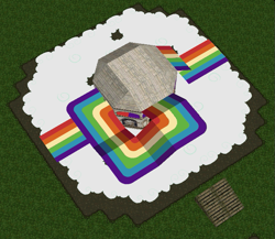 Size: 701x609 | Tagged: safe, rainbow dash, fan game, game, grand theft auto, gta 2, home, map, mod, no pony, rainbow