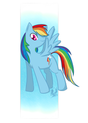 Size: 1500x2100 | Tagged: safe, artist:jisu-hime, rainbow dash, pegasus, pony, female, mare, simple background, solo