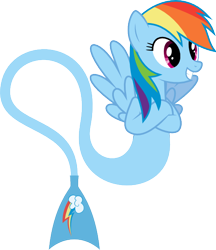 Size: 514x595 | Tagged: safe, artist:parclytaxel, rainbow dash, genie pony, albumin flask, bottle, crossed arms, genie, grin, simple background, smiling, solo, species swap, svg, transparent background, vector