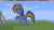 Size: 1366x768 | Tagged: safe, rainbow dash, pegasus, pony, blue coat, female, mare, minecraft, minecraft pixel art, multicolored mane, pixel art, solo