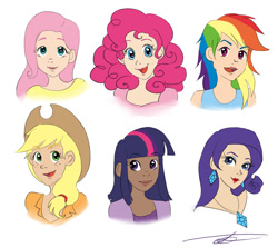 Size: 1024x915 | Tagged: dead source, safe, artist:melodicmadness, derpibooru import, applejack, fluttershy, pinkie pie, rainbow dash, rarity, twilight sparkle, humanized