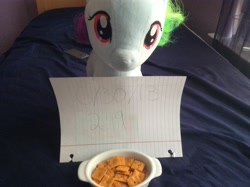 Size: 2592x1936 | Tagged: safe, rainbow dash, build-a-bear, irl, photo, plushie, toy, waifu dinner