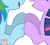 Size: 6000x5448 | Tagged: safe, artist:yourfavoritesenpai, derpibooru import, rainbow dash, twilight sparkle, pegasus, pony, absurd resolution, female, holding hooves, hooves, lesbian, more than words, shipping, simple background, transparent background, twidash, vector