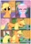 Size: 1741x2500 | Tagged: safe, artist:pyruvate, derpibooru import, aloe, applejack, rainbow dash, earth pony, pegasus, pony, comic:the usual, comic