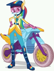 Size: 736x957 | Tagged: safe, derpibooru import, rainbow dash, equestria girls, friendship games, official art, solo