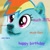 Size: 528x528 | Tagged: safe, rainbow dash, barely pony related, doge, happy birthday, meme, shiba inu, shibe, solo, wow