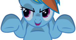 Size: 5700x3000 | Tagged: safe, artist:baleyreeves, rainbow dash, pegasus, pony, sleepless in ponyville, absurd resolution, simple background, solo, transparent background, vector