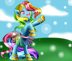 Size: 634x529 | Tagged: safe, artist:the88cherryice, rainbow dash, rainbow dash (g3), g3, solo