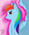 Size: 1950x2400 | Tagged: safe, artist:mythicaljazz, rainbow dash, pegasus, pony, female, mare, simple background, solo