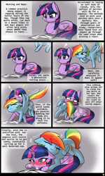 Size: 3600x6000 | Tagged: safe, artist:captainpudgemuffin, derpibooru import, rainbow dash, twilight sparkle, twilight sparkle (alicorn), alicorn, pegasus, pony, :t, absurd resolution, bedroom eyes, behaving like a cat, blushing, book, captainpudgemuffin is trying to murder us, chest fluff, comic, cute, dashabetes, eyes closed, female, floppy ears, fluffy, flying, frown, glare, hnnng, lesbian, mare, nesting instinct, non-consensual cuddling, nose wrinkle, nuzzling, ponyloaf, prone, question mark, rainbow cat, raised eyebrow, reading, rubbing, shipping, sitting, sleeping, smiling, snorting, sweet dreams fuel, thinking, twiabetes, twidash, unamused, wavy mouth, weapons-grade cute, wide eyes