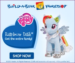 Size: 300x250 | Tagged: safe, rainbow dash, build-a-bear, irl, photo, plushie