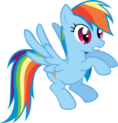 Size: 3619x3770 | Tagged: safe, artist:rainbowcrab, rainbow dash, pegasus, pony, friendship is magic, simple background, solo, transparent background, vector