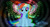 Size: 1024x559 | Tagged: safe, artist:cursedlyric, derpibooru import, rainbow dash, pegasus, pony, brony, error, glitch, my little pony, rainbow, solo