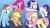 Size: 1280x720 | Tagged: safe, derpibooru import, screencap, applejack, fluttershy, pinkie pie, rainbow dash, rarity, equestria girls