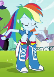 Size: 514x728 | Tagged: safe, derpibooru import, screencap, rainbow dash, equestria girls, cropped