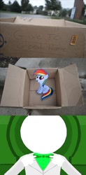 Size: 650x1325 | Tagged: safe, rainbow dash, fanfic:my little dashie, dashie meme, doc scratch, evil people finding dash meme, exploitable meme, homestuck, meme, this will end in tears