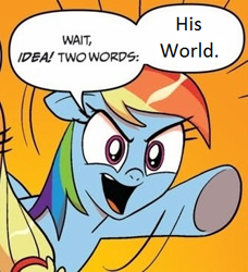 Size: 334x366 | Tagged: safe, rainbow dash, pegasus, pony, exploitable meme, meme, sonic the hedgehog (series), two words meme