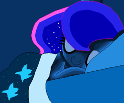 Size: 4572x3804 | Tagged: safe, artist:superhypersonic2000, princess luna, alicorn, pony, bed, cute, eyes closed, female, high res, lunabetes, mare, pixel art, sleeping, solo