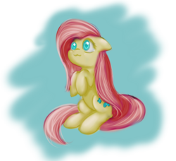 Size: 1024x933 | Tagged: safe, artist:dusthiel, fluttershy, pegasus, pony, :3, female, mare, solo