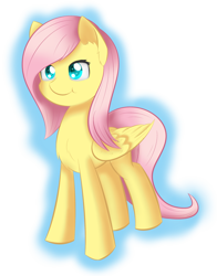 Size: 1024x1303 | Tagged: safe, artist:dusthiel, fluttershy, pegasus, pony, alternate hairstyle, chest fluff, puffy cheeks, solo