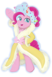 Size: 1024x1515 | Tagged: safe, artist:dusthiel, pinkie pie, earth pony, pony, a hearth's warming tail, solo, spirit of hearth's warming presents