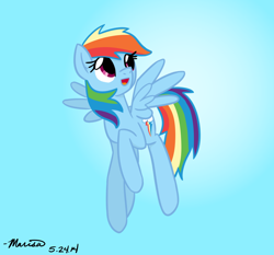 Size: 1500x1400 | Tagged: safe, artist:melodicmarzipan, derpibooru import, rainbow dash, pegasus, pony, flying, solo