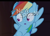 Size: 1280x922 | Tagged: safe, screencap, rainbow dash, pegasus, pony, castle mane-ia, faic, solo, text