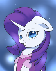 Size: 752x946 | Tagged: safe, artist:dusthiel, rarity, pony, unicorn, clothes, female, mare, purple mane, solo, white coat