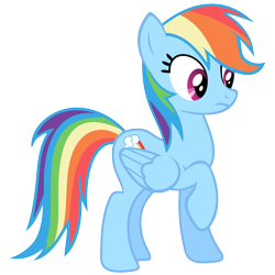 Size: 5600x5600 | Tagged: safe, artist:anxet, rainbow dash, pegasus, pony, absurd resolution, simple background, solo, svg, transparent background, vector