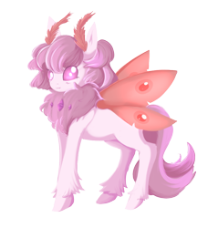 Size: 1807x1892 | Tagged: safe, artist:dusthiel, oc, oc only, oc:bamba, mothpony, original species, pony, female, simple background, solo, transparent background